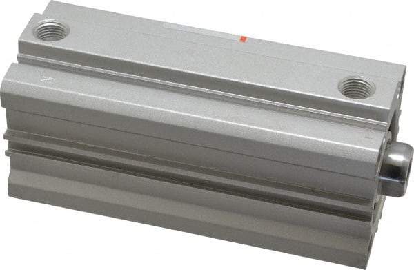 SMC PNEUMATICS - 2-15/16" Stroke x 1-1/4" Bore Double Acting Air Cylinder - 1/8 Port, 5/16-24 Rod Thread, 145 Max psi, 15 to 160°F - Americas Industrial Supply