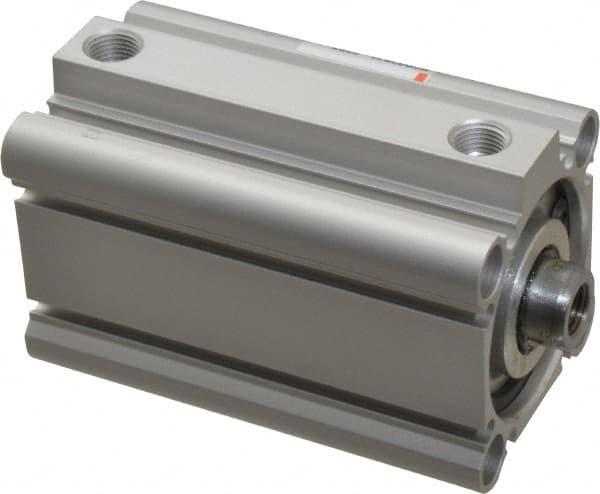 SMC PNEUMATICS - 1-15/16" Stroke x 1-1/2" Bore Double Acting Air Cylinder - 1/8 Port, 3/8-24 Rod Thread, 145 Max psi, 15 to 160°F - Americas Industrial Supply