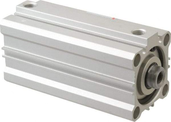 SMC PNEUMATICS - 2-15/16" Stroke x 1-1/2" Bore Double Acting Air Cylinder - 1/8 Port, 3/8-24 Rod Thread, 145 Max psi, 15 to 160°F - Americas Industrial Supply