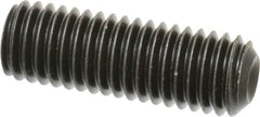 Value Collection - 1/2-13 UNC, 1-1/2" OAL, Cup Point Set Screw - Grade 8 Alloy Steel, 1/4" Key - Americas Industrial Supply