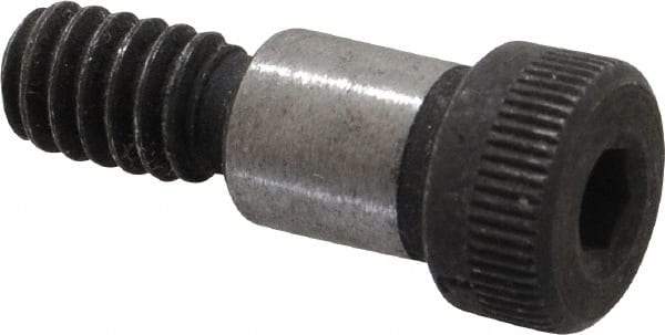 Value Collection - 5/16" Shoulder Diam x 3/8" Shoulder Length, 1/4-20 UNC, Hex Socket Shoulder Screw - 8 Alloy Steel, Uncoated, 0.419 to 0.438" Head Diam - Americas Industrial Supply