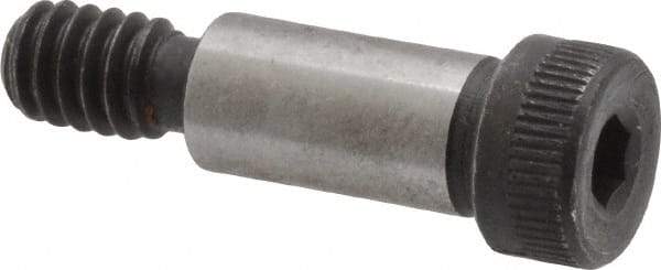 Value Collection - 5/16" Shoulder Diam x 5/8" Shoulder Length, 1/4-20 UNC, Hex Socket Shoulder Screw - 8 Alloy Steel, Uncoated, 0.419 to 0.438" Head Diam - Americas Industrial Supply