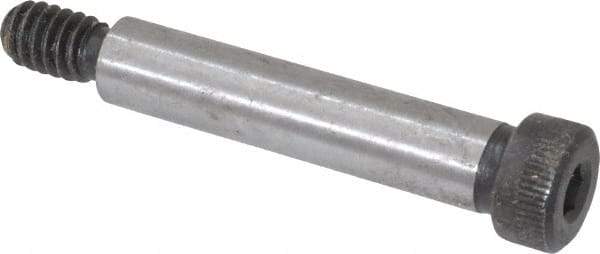 Value Collection - 5/16" Shoulder Diam x 1-1/4" Shoulder Length, 1/4-20 UNC, Hex Socket Shoulder Screw - 8 Alloy Steel, Uncoated, 0.419 to 0.438" Head Diam - Americas Industrial Supply