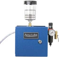 Accu-Lube - 1 Outlet, 10 Ounce Tank Capacity, Micro Lubricant System - 12' Coolant Line Length - Americas Industrial Supply
