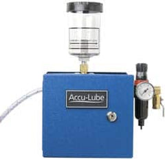 Accu-Lube - 1 Outlet, 10 Ounce Tank Capacity, Micro Lubricant System - 12' Coolant Line Length - Americas Industrial Supply
