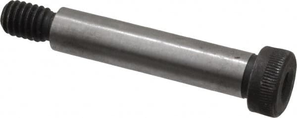 Value Collection - 3/8" Shoulder Diam x 1-3/4" Shoulder Length, 5/16-18 UNC, Hex Socket Shoulder Screw - 8 Alloy Steel, Uncoated, 0.543 to 0.562" Head Diam - Americas Industrial Supply