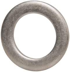 Made in USA - 0.06" Thick, 1-1/4" Inside x 1-3/4" OD, Round Shim - Uncoated 302/304 Stainless Steel - Americas Industrial Supply
