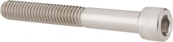 Value Collection - 5/16-18 UNC Hex Socket Drive, Socket Cap Screw - Grade 18-8 Stainless Steel, Partially Threaded, 2-1/2" Length Under Head - Americas Industrial Supply
