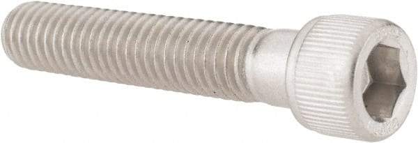 Value Collection - 3/8-16 UNC Hex Socket Drive, Socket Cap Screw - Grade 18-8 Stainless Steel, Partially Threaded, 2" Length Under Head - Americas Industrial Supply