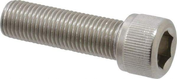 Value Collection - 3/8-24 UNF Hex Socket Drive, Socket Cap Screw - Grade 18-8 Stainless Steel, 1-1/4" Length Under Head - Americas Industrial Supply