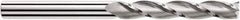 SGS - 18mm, 75mm LOC, 18mm Shank Diam, 150mm OAL, 3 Flute, Solid Carbide Square End Mill - Single End, Uncoated, Spiral Flute, 30° Helix, Centercutting, Right Hand Cut, Right Hand Flute, Series 5XLM - Americas Industrial Supply