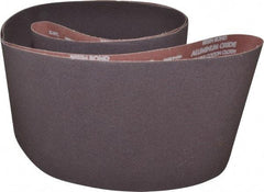 Norton - 8" Wide x 107" OAL, 50 Grit, Aluminum Oxide Abrasive Belt - Aluminum Oxide, Coarse, Coated, X Weighted Cloth Backing, Series R228 - Americas Industrial Supply