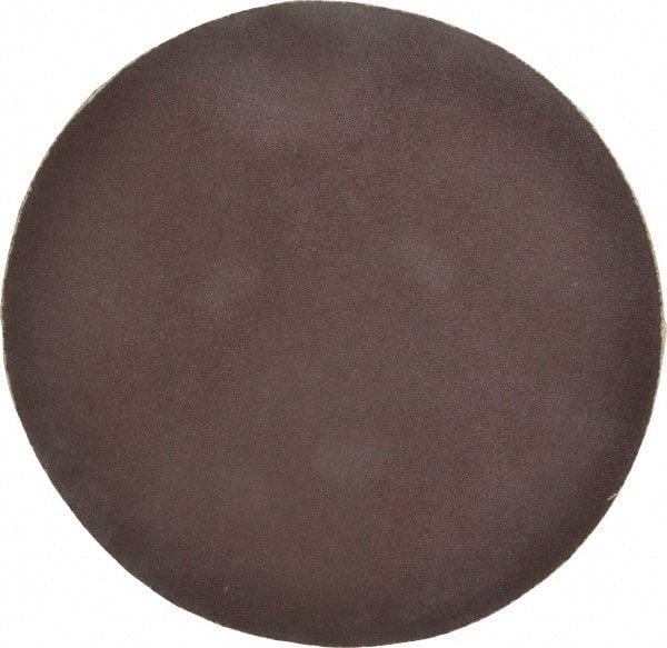 Made in USA - 10" Diam, 100 Grit Aluminum Oxide Adhesive PSA Disc - Americas Industrial Supply