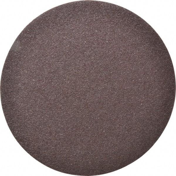 Made in USA - 12" Diam, 36 Grit Aluminum Oxide Adhesive PSA Disc - Very Coarse Grade, X Weighted Cloth Backing, For Low Speed Dual-Action Sanders, Random Orbital Sanders - Americas Industrial Supply