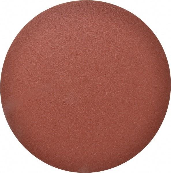 Made in USA - 12" Diam, 60 Grit Aluminum Oxide Adhesive PSA Disc - Medium Grade, X Weighted Cloth Backing, For Low Speed Dual-Action Sanders, Random Orbital Sanders - Americas Industrial Supply
