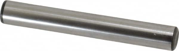 Value Collection - 5/8" Diam x 4-1/2" Pin Length Grade 8 Alloy Steel Standard Dowel Pin - C 50-58 Hardness, 79,800 Lb Breaking Strength, 1 Beveled & 1 Rounded End - Americas Industrial Supply