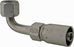 Eaton - 9/16-18 SAE Hydraulic Hose Elbow - 3/8" Hose Diam - Americas Industrial Supply