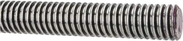 Keystone Threaded Products - 1-1/8-5 Acme, 3' Long, Low Carbon Steel General Purpose Acme Threaded Rod - Oil Finish Finish, Right Hand Thread, 2G Fit - Americas Industrial Supply