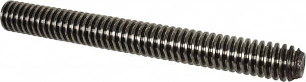 Keystone Threaded Products - 5/8-8 Acme, 6' Long, Low Carbon Steel General Purpose Acme Threaded Rod - Oil Finish Finish, Right Hand Thread, 2G Fit - Americas Industrial Supply