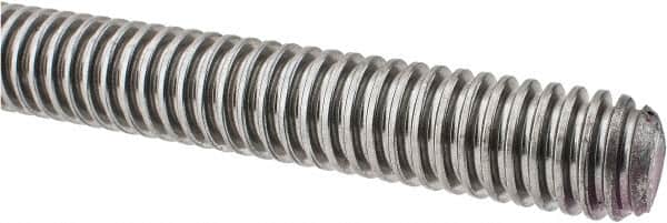 Keystone Threaded Products - 7/8-6 Acme, 6' Long, Low Carbon Steel General Purpose Acme Threaded Rod - Oil Finish Finish, Right Hand Thread, 2G Fit - Americas Industrial Supply