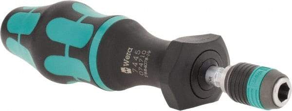 Wera - 1 Piece, 2-1/2 to 11-1/2 In/Lb, Adjustable Torque Limiting Screwdriver - 6" OAL, 1/4" Drive, 0.5 In/Lb Graduation - Americas Industrial Supply