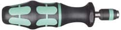 Wera - 1 Piece, 2-1/2 to 11-1/2 In/Lb, Preset Torque Limiting Screwdriver - 1/4" Drive - Americas Industrial Supply