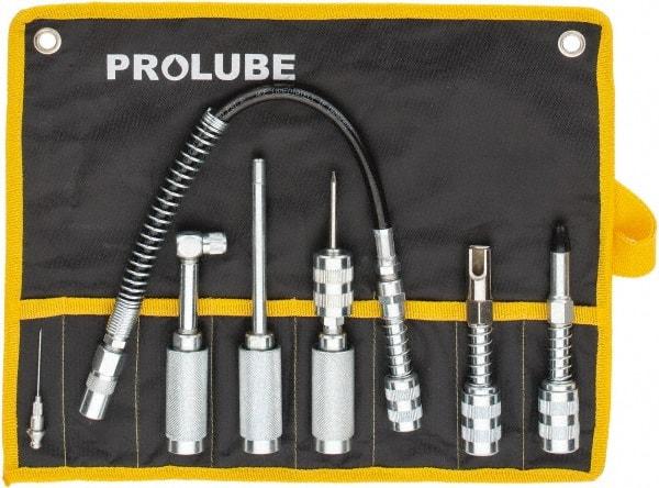 PRO-LUBE - Zinc Plated Grease Gun Accessory Kit - Americas Industrial Supply