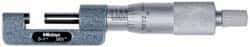 Mitutoyo - 2 to 3" Range, Mechanical Hub Micrometer - 0.001" Graduation, 0.0001" Accuracy - Americas Industrial Supply
