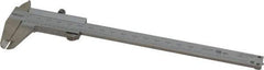 Mitutoyo - 0 to 150mm Stainless Steel Vernier Caliper - 0.05mm Graduation, 40mm Jaw Depth, 0.05mm Accuracy - Americas Industrial Supply
