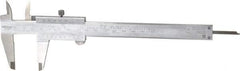 Mitutoyo - 0 to 6" Stainless Steel Vernier Caliper - 0.02mm Graduation, 40mm Jaw Depth, 0.03mm Accuracy - Americas Industrial Supply