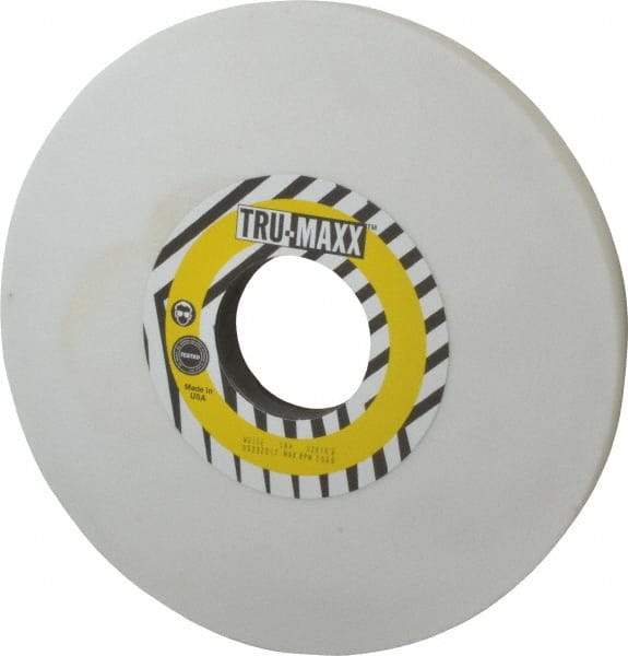 Tru-Maxx - 12" Diam x 3" Hole x 1" Thick, H Hardness, 46 Grit Surface Grinding Wheel - Aluminum Oxide, Type 1, Coarse Grade, 2,069 Max RPM, Vitrified Bond, No Recess - Americas Industrial Supply