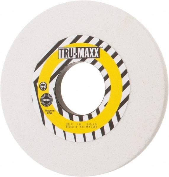 Tru-Maxx - 10" Diam x 3" Hole x 3/4" Thick, G Hardness, 46 Grit Surface Grinding Wheel - Aluminum Oxide, Type 1, Coarse Grade, 2,483 Max RPM, Vitrified Bond, No Recess - Americas Industrial Supply