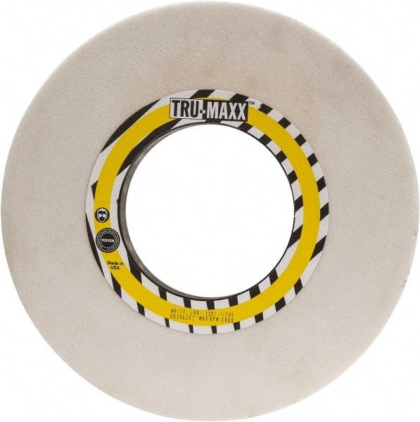Tru-Maxx - 12" Diam x 5" Hole x 1-1/2" Thick, K Hardness, 46 Grit Surface Grinding Wheel - Aluminum Oxide, Type 5, Coarse Grade, 2,069 Max RPM, Vitrified Bond, One-Side Recess - Americas Industrial Supply