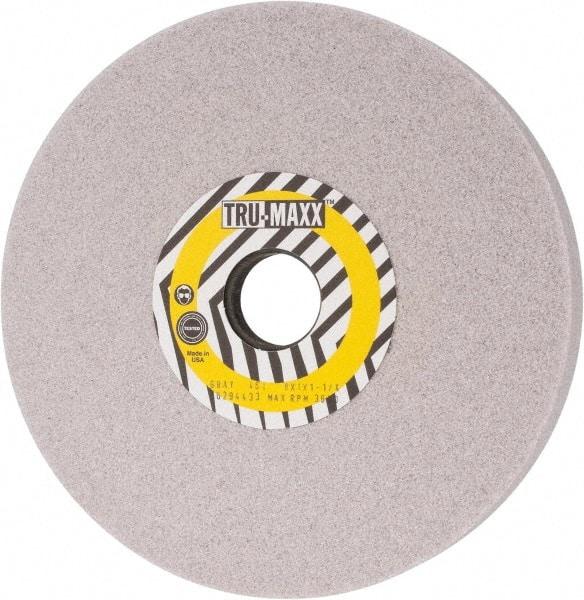 Tru-Maxx - 8" Diam x 1-1/4" Hole x 1" Thick, I Hardness, 46 Grit Surface Grinding Wheel - Aluminum Oxide, Type 5, Coarse Grade, 3,600 Max RPM, Vitrified Bond, One-Side Recess - Americas Industrial Supply