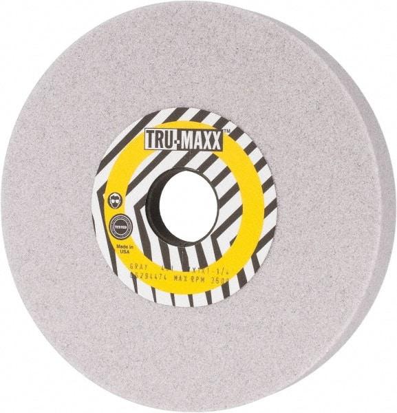 Tru-Maxx - 7" Diam x 1-1/4" Hole x 1" Thick, I Hardness, 46 Grit Surface Grinding Wheel - Aluminum Oxide, Type 5, Coarse Grade, 3,600 Max RPM, Vitrified Bond, One-Side Recess - Americas Industrial Supply