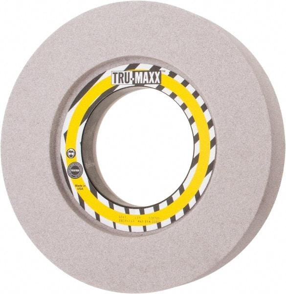 Tru-Maxx - 12" Diam x 5" Hole x 2" Thick, H Hardness, 46 Grit Surface Grinding Wheel - Aluminum Oxide, Type 7, Coarse Grade, 2,069 Max RPM, Vitrified Bond, Two-Side Recess - Americas Industrial Supply