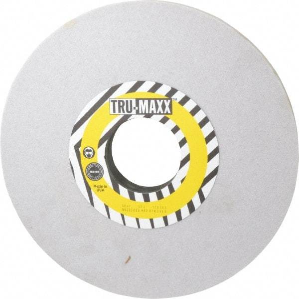 Tru-Maxx - 12" Diam x 3" Hole x 1" Thick, J Hardness, 60 Grit Surface Grinding Wheel - Aluminum Oxide, Type 1, Medium Grade, 2,705 Max RPM, Vitrified Bond, No Recess - Americas Industrial Supply