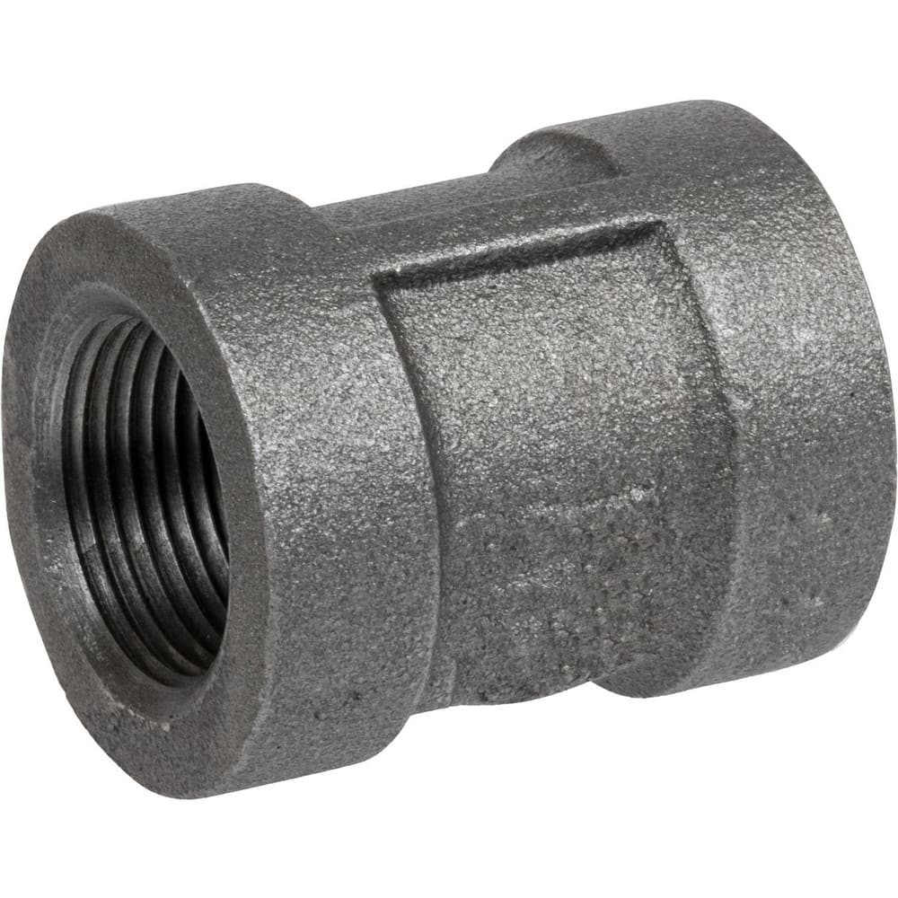 Black Pipe Fittings; Fitting Type: Coupling; Fitting Size: 3/4″; Material: Malleable Iron; Finish: Black; Fitting Shape: Straight; Thread Standard: NPT; Connection Type: Threaded; Lead Free: No; Standards: ™ASME ™B1.2.1; ™ASME ™B16.3; ASTM ™A197; ™UL ™