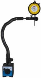 Value Collection - 0.001" Graduation, 0-100 Dial Reading, Indicator & Base Kit - 2" Base Length x 2" Base Width x 2-1/2" Base Height - Americas Industrial Supply