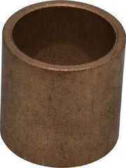 Boston Gear - 1-1/4" Inside x 1-1/2" Outside Diam, Oil Impregnated Bronze SAE-841 Sleeve Bearing - 1-1/2" OAL - Americas Industrial Supply