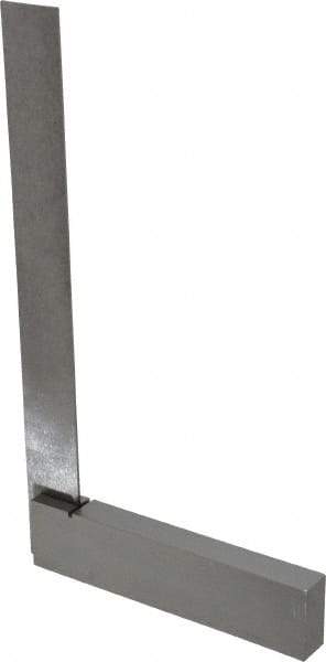 Value Collection - 9" Blade Length, 6-9/32" Base Length Steel Square - Americas Industrial Supply