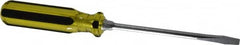 Stanley - Standard Slotted Screwdriver - Round Shank, Acetate Handle - Americas Industrial Supply