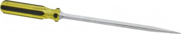 Stanley - 3/8" Blade Width, 15-1/4" OAL, Standard Slotted Screwdriver - 10" Blade Length, Square Shank, Acetate Handle - Americas Industrial Supply