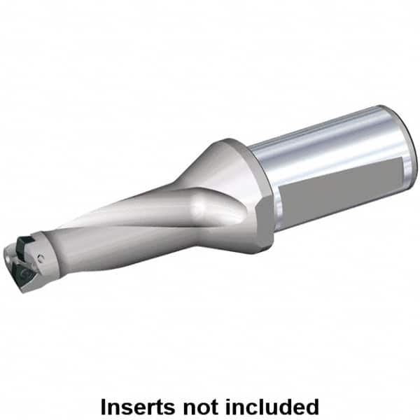 Kennametal - 120mm Max Drill Depth, 2.5xD, 60mm Diam, Indexable Insert Drill - 2 Inserts, 50mm Shank Diam, Whistle Notch Shank - Americas Industrial Supply