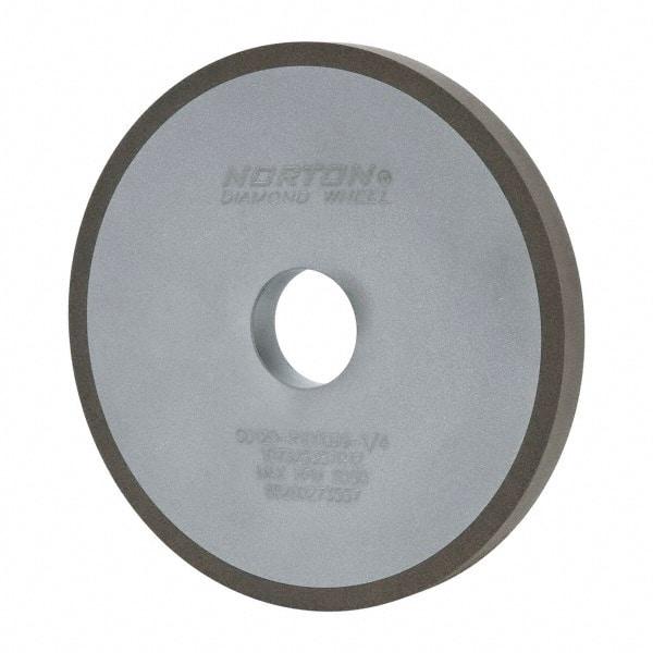 Norton - 6" Diam x 1-1/4" Hole x 1/2" Thick, 120 Grit Surface Grinding Wheel - Diamond, Type 1A1, Fine Grade, Resinoid Bond - Americas Industrial Supply