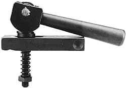 Value Collection - 5/8-11 Tap Size, Steel Strap Clamp Assembly - Center Cam, 7/8" Strap Thickness, 1" Travel, 4-1/2" Strap Len, 1-1/2" Strap Width - Americas Industrial Supply