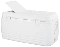 Igloo - 100 Qt Ice Chest - Plastic, White - Americas Industrial Supply