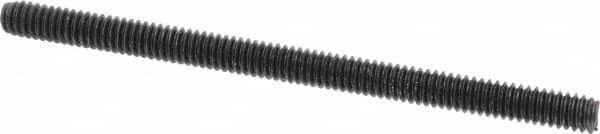 Value Collection - 1/4-20 4" OAL Fully Threaded Stud - Carbon Steel, Plain Finish - Americas Industrial Supply