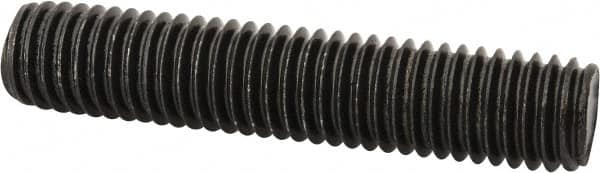 Value Collection - 1/2-13 2-1/2" OAL Fully Threaded Stud - Carbon Steel, Plain Finish - Americas Industrial Supply