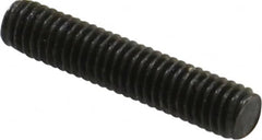 Value Collection - M6x1.0 30mm OAL Fully Threaded Stud - Carbon Steel, Plain Finish, Metric - Americas Industrial Supply